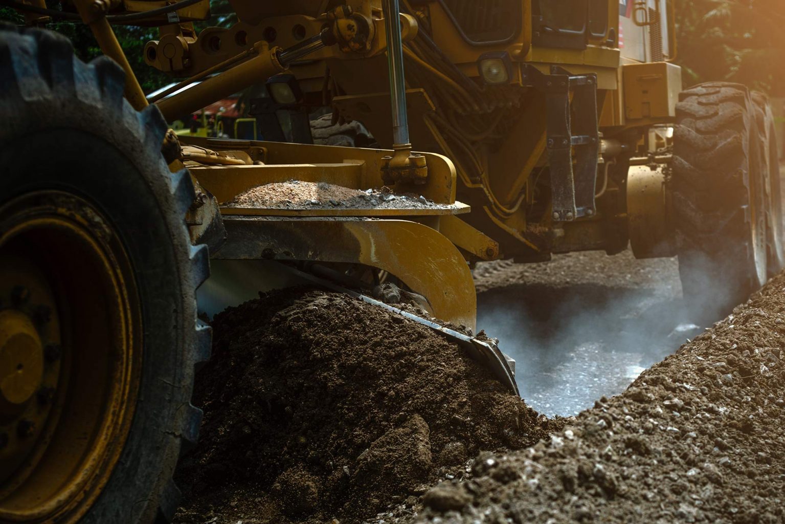 Civil Contractors Sunshine Coast Road Grader